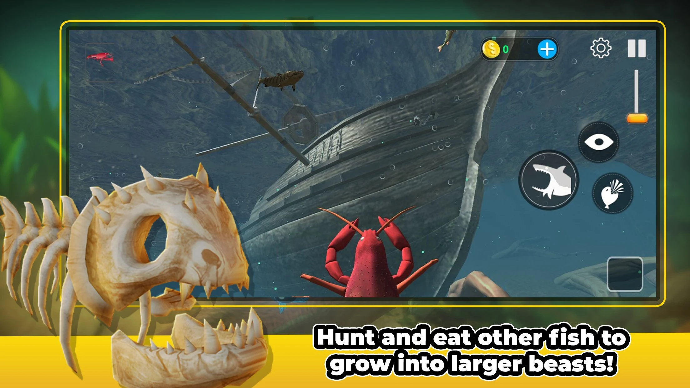 Feed and Fish Survivors screenshot